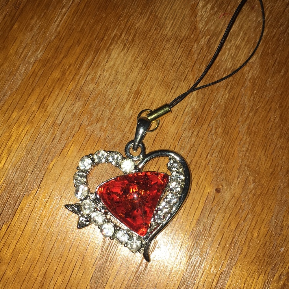 Heart Pendant Keychain